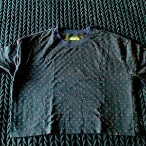 Madewell cherry crop t-shirt